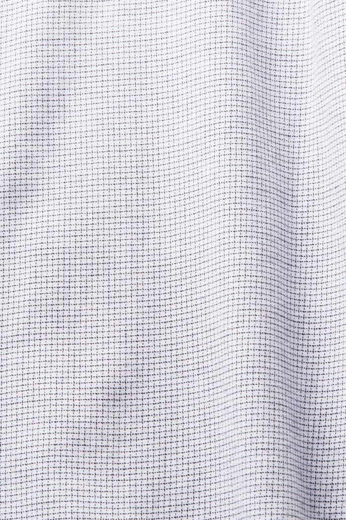 Pieniruutuinen Regular Fit -paita puuvillaa, WHITE, detail image number 5