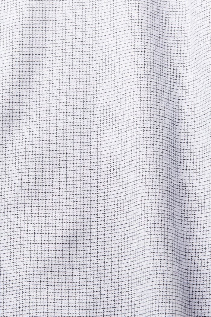 Pieniruutuinen Regular Fit -paita puuvillaa, WHITE, detail image number 5