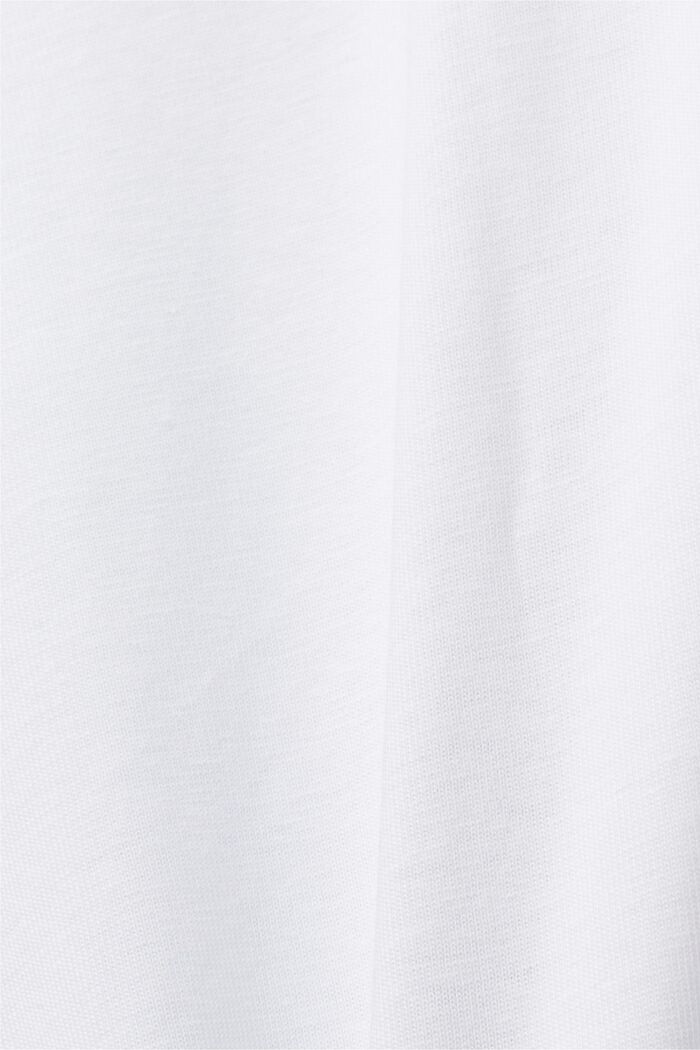 Painokuvioitu jersey-t-paita, 100 % puuvillaa, WHITE, detail image number 5