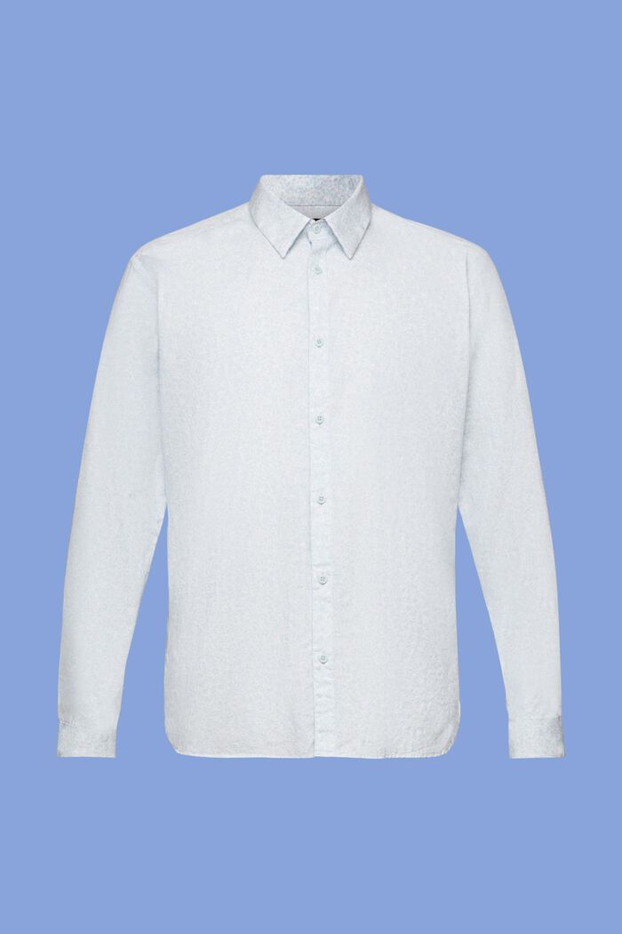 Kuvioitu paita, 100 % puuvillaa, LIGHT BLUE LAVENDER, detail image number 5