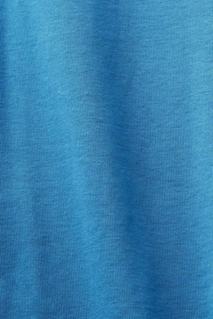 Pitkähihainen paita puuvilla-jerseytä, BLUE, detail image number 5