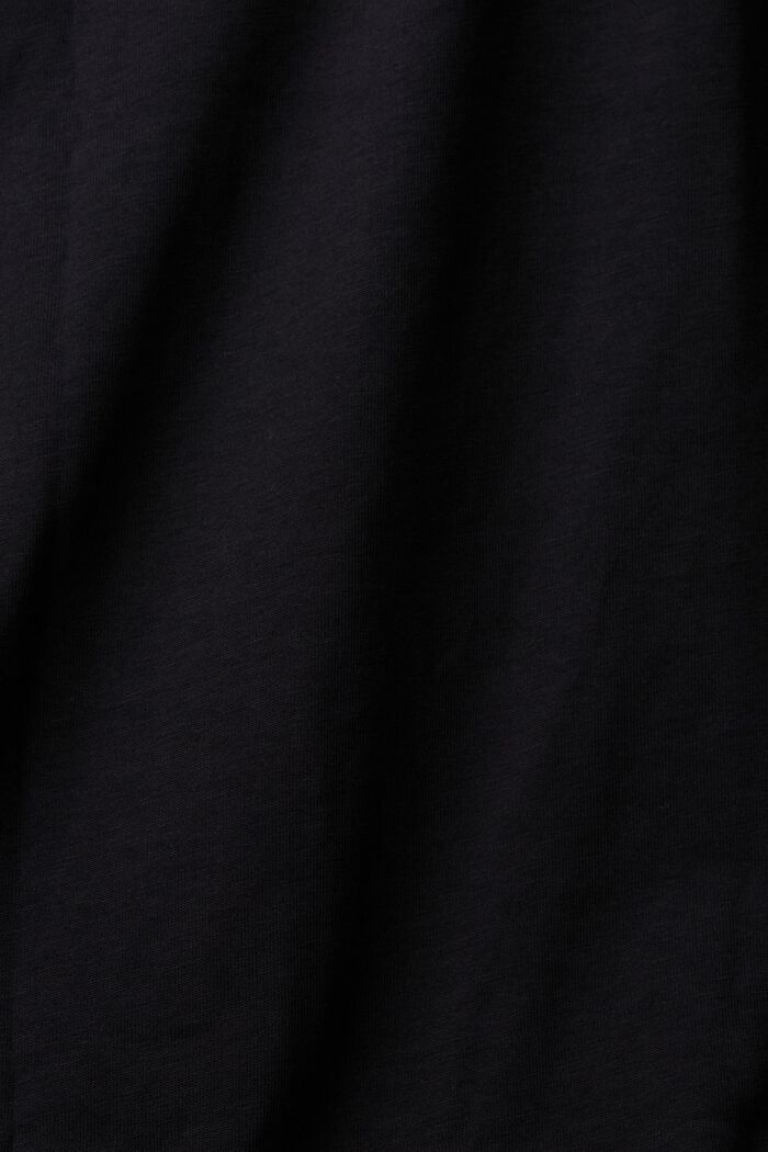 Over-size-t-paita, jossa paljetteja, BLACK, detail image number 5