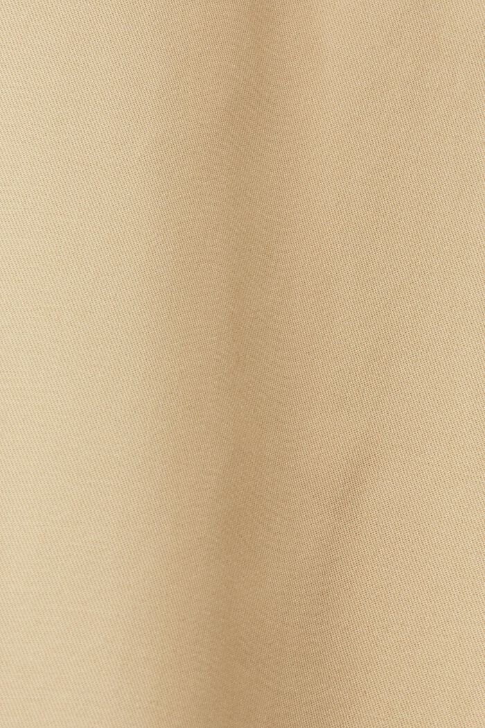Korkeavyötäröiset slim fit -housut, SAND, detail image number 5