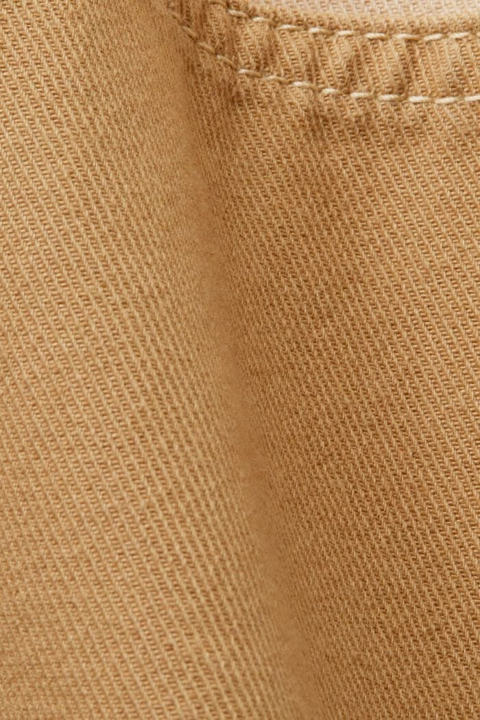 Tilkkutäkkityylinen paitatakki, BEIGE, detail image number 7