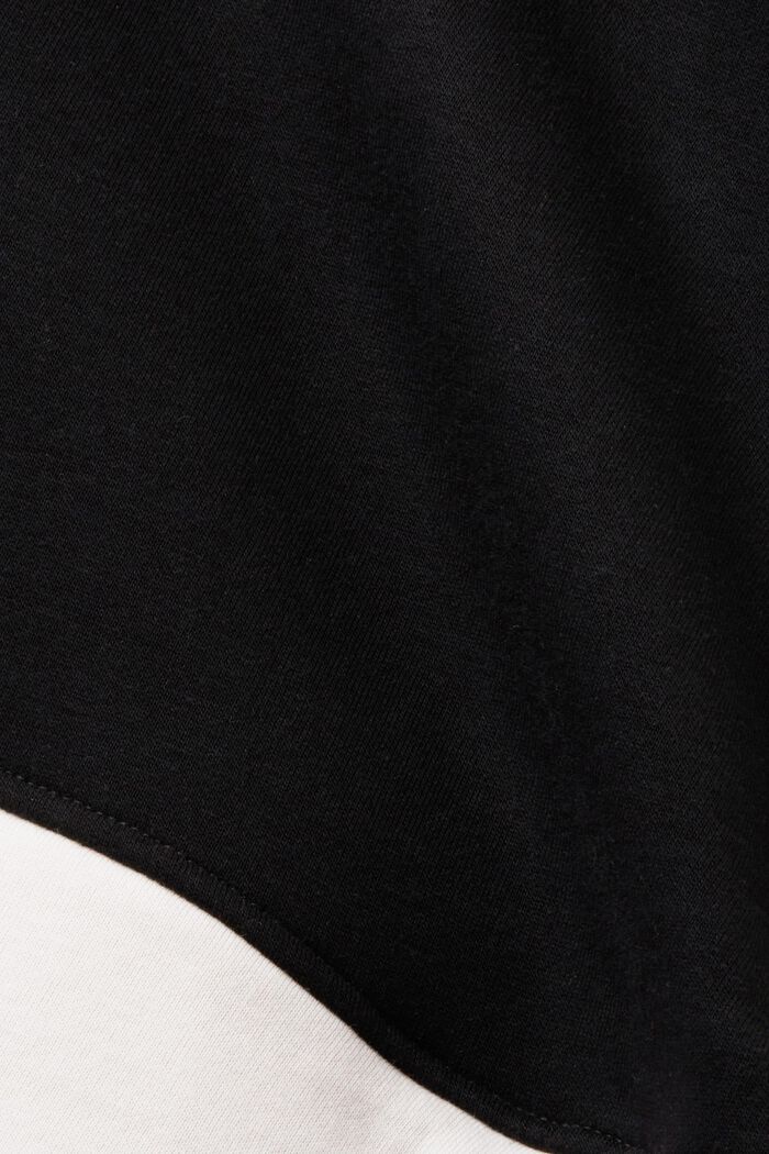 Vetoketjullinen jerseyneuletakki, BLACK, detail image number 4