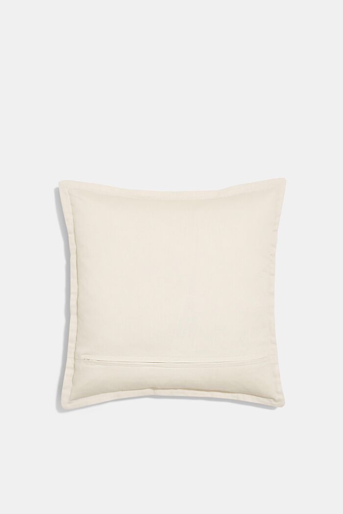Kaksivärinen tyynynpäällinen, 100 % puuvillaa, WHITE, detail image number 2