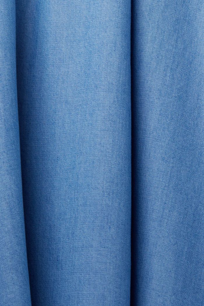 Farkkutyylinen mekko, TENCEL™, BLUE MEDIUM WASHED, detail image number 5