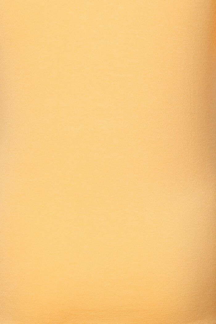 Stretchpusero, jossa luomupuuvillaa, DUSTY YELLOW, detail image number 2