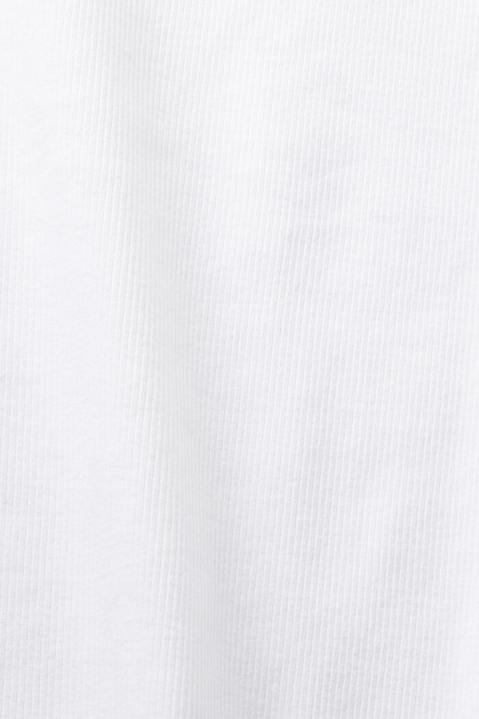 T-paita, jossa tekojalokivilogo, WHITE, detail image number 5