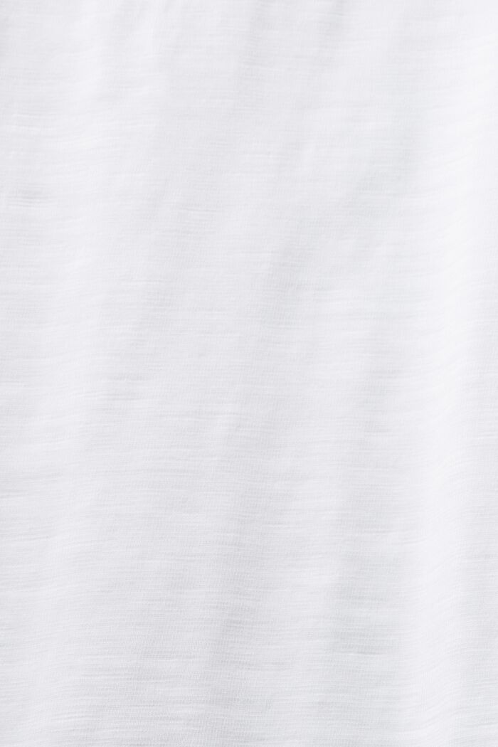Kohokuvioitu t-paita, WHITE, detail image number 5