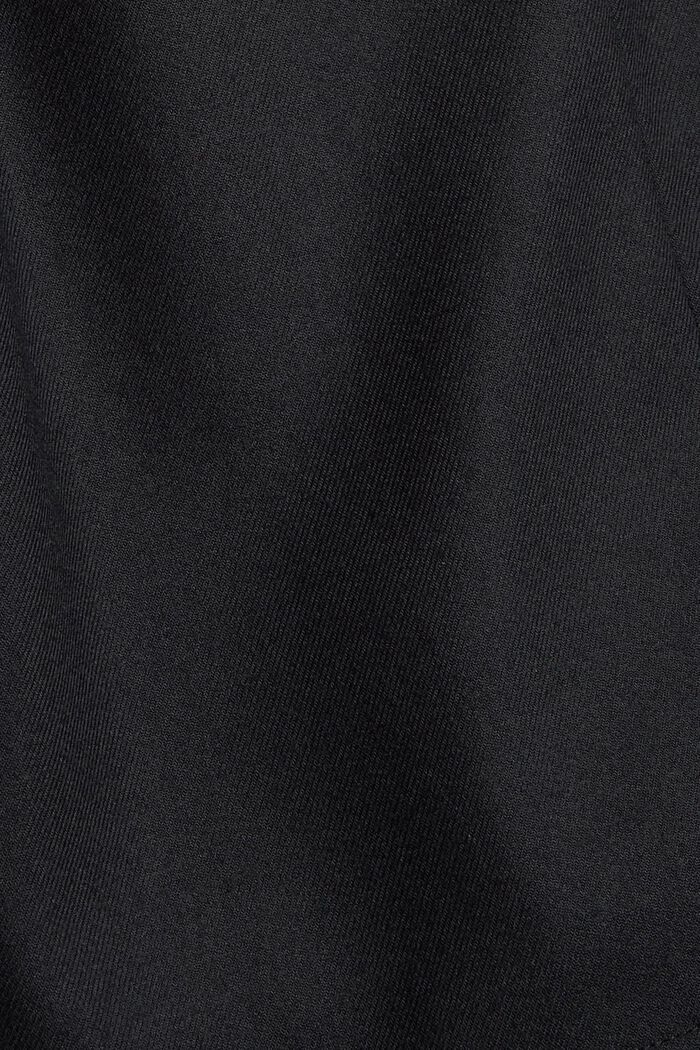 Kierrätettyä: minihame ja solmittava vyö, BLACK, detail image number 4