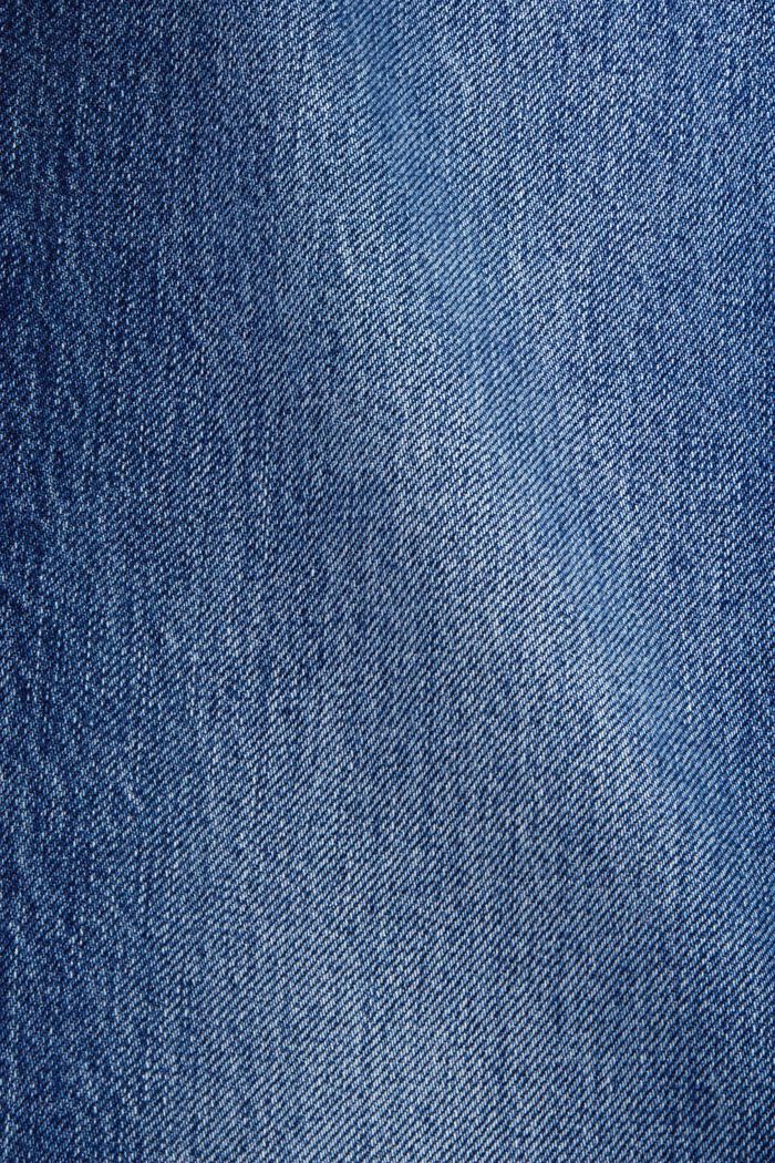 Levenevät, retrohenkiset farkut, joissa keskikorkea vyötärö, BLUE DARK WASHED, detail image number 5