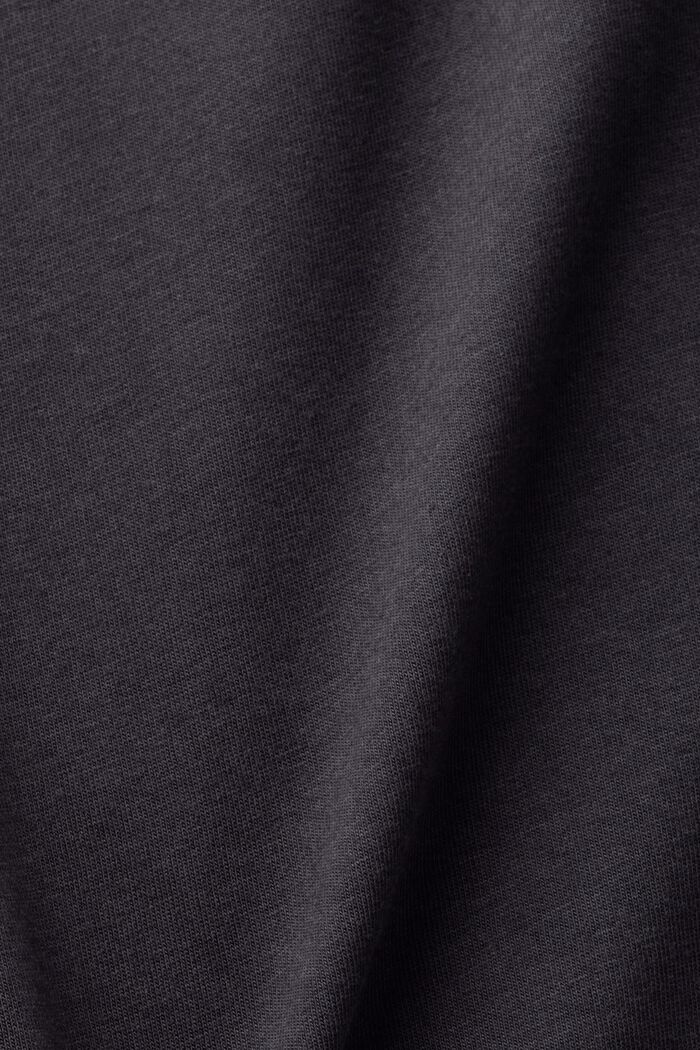 Paljettisomisteinen t-paita, TENCEL™, BLACK, detail image number 5
