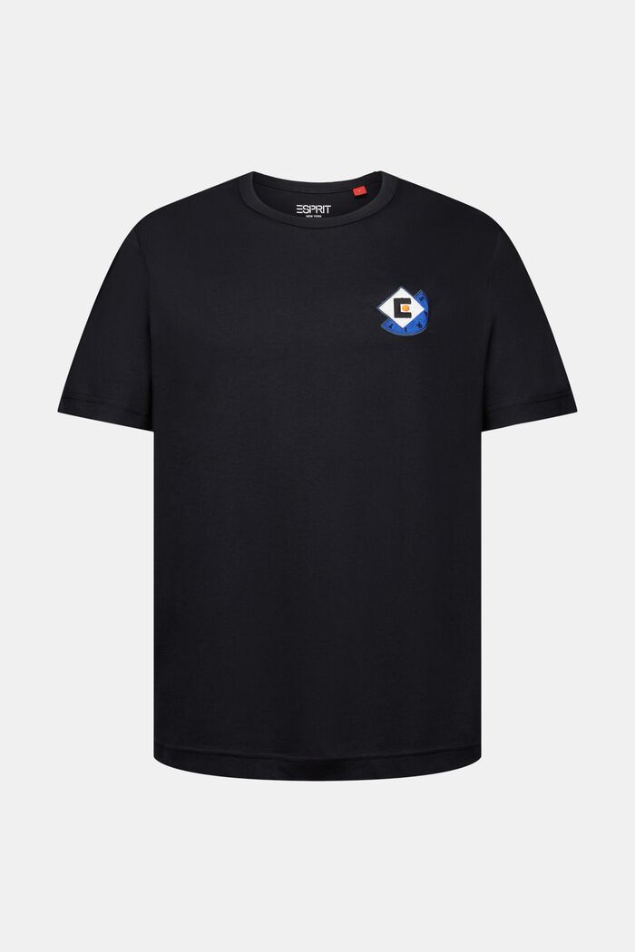 T-paita graafisella logolla, BLACK, detail image number 6