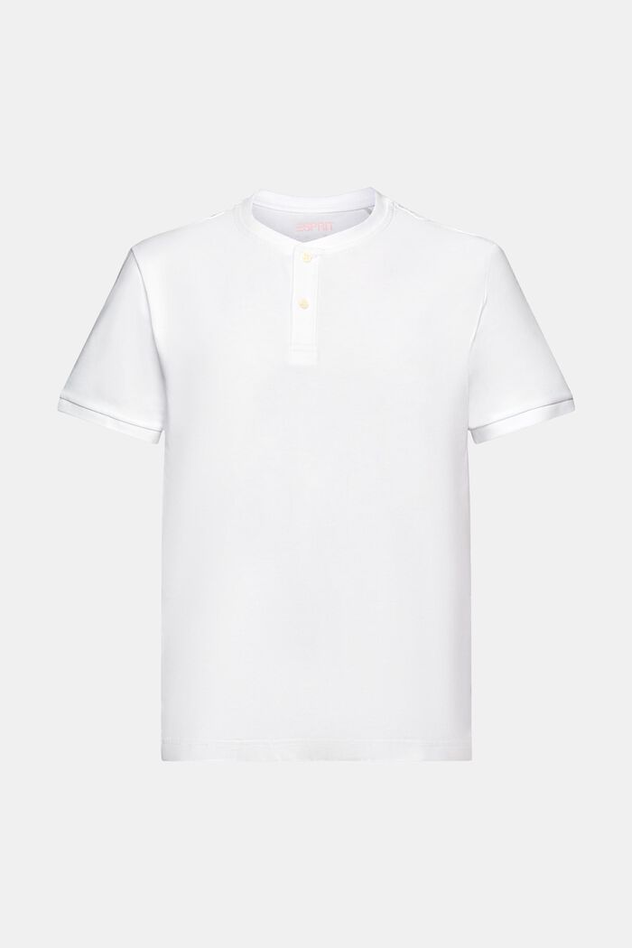 Vaarinpaitamallinen t-paita jerseytä, WHITE, detail image number 6