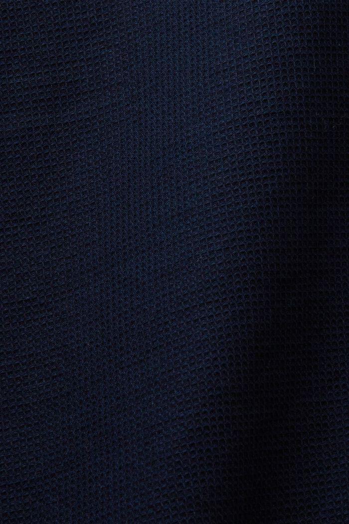 Lyhythihainen paita, 100 % puuvillaa, NAVY, detail image number 4