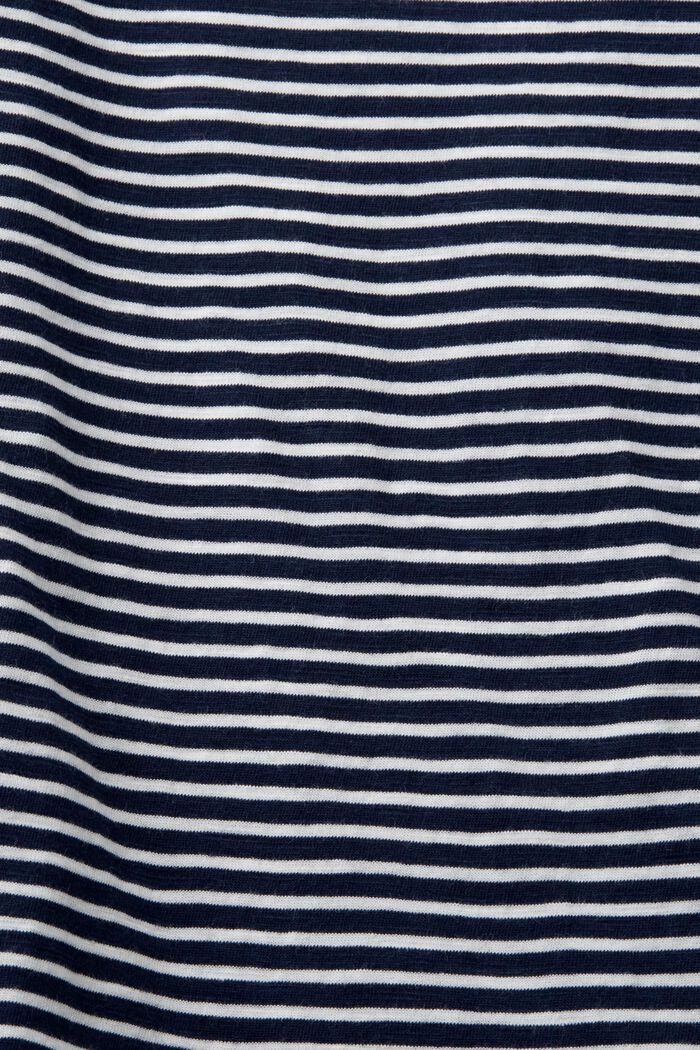Raidallinen pitkähihainen paita, NAVY, detail image number 6