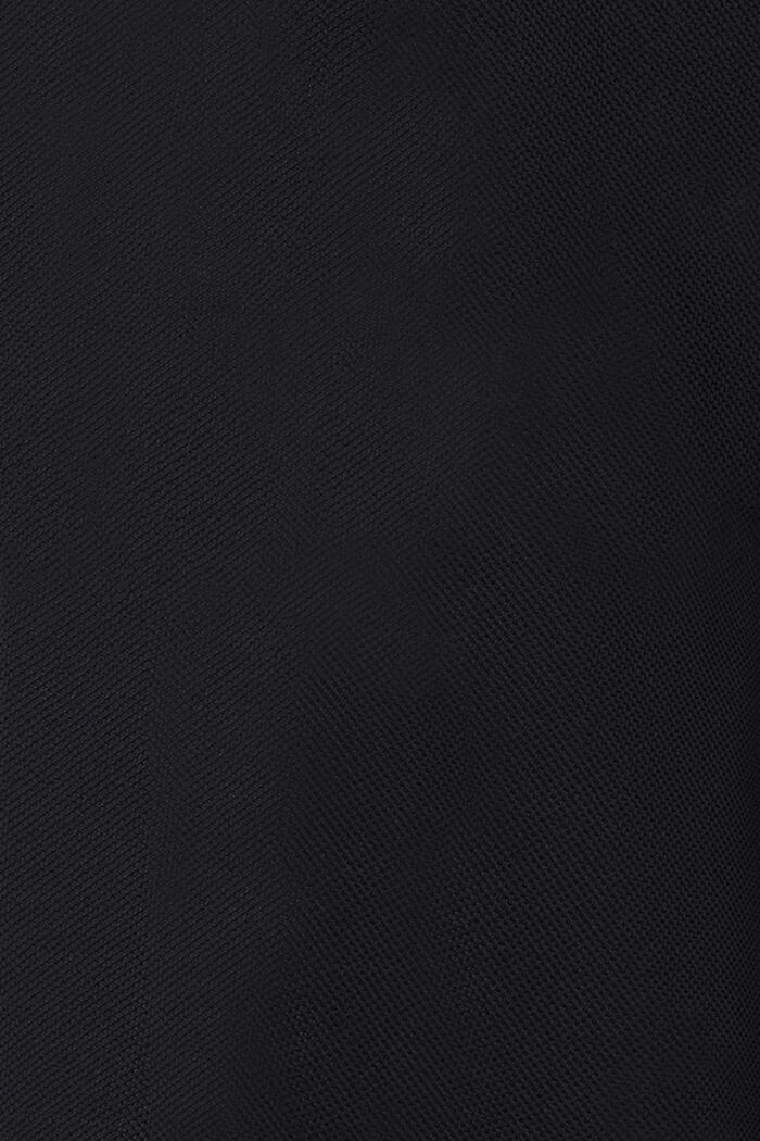 Kierrätettyä: Imetysmekko jerseytä, BLACK, detail image number 5
