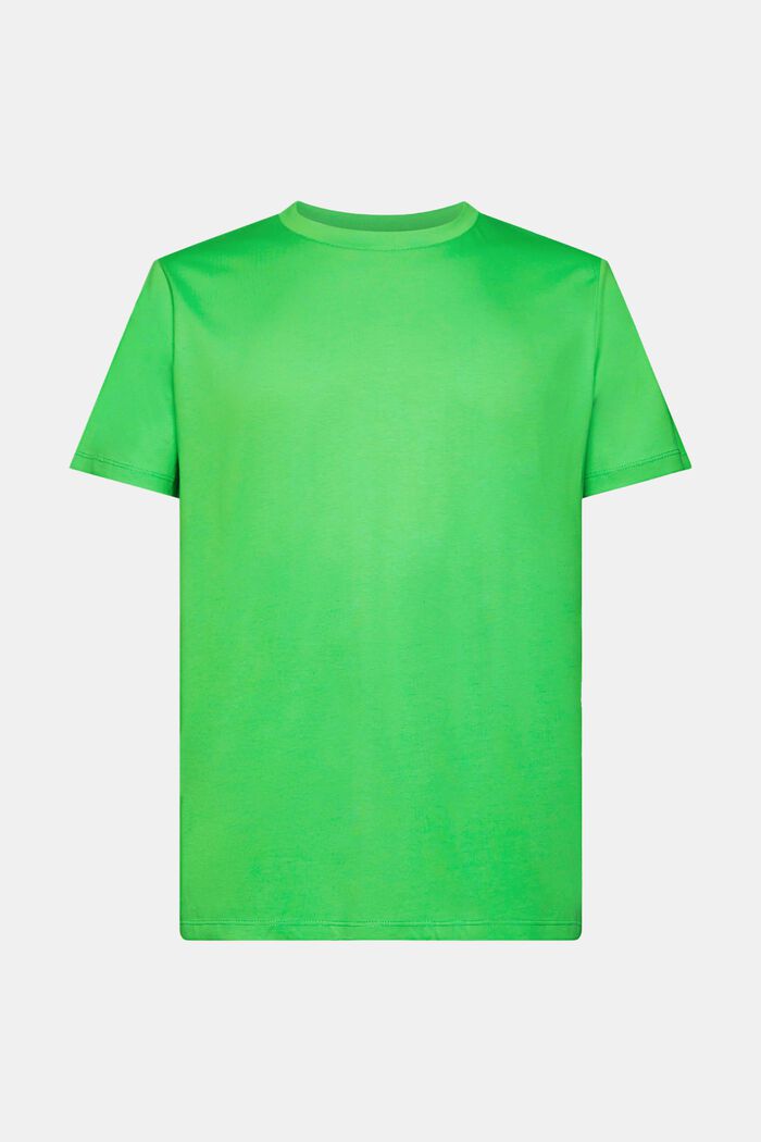 T-paita jerseytä, pyöreä pääntie, GREEN, detail image number 6