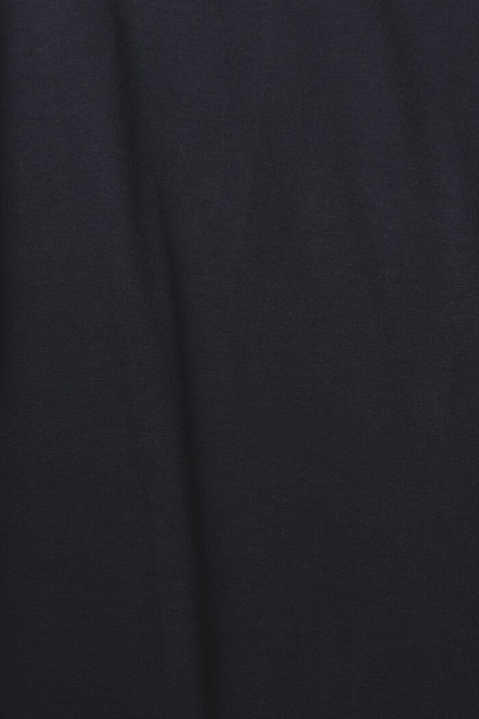 Metallinhohtoinen printti-t-paita, LENZING™ ECOVERO™, BLACK, detail image number 1