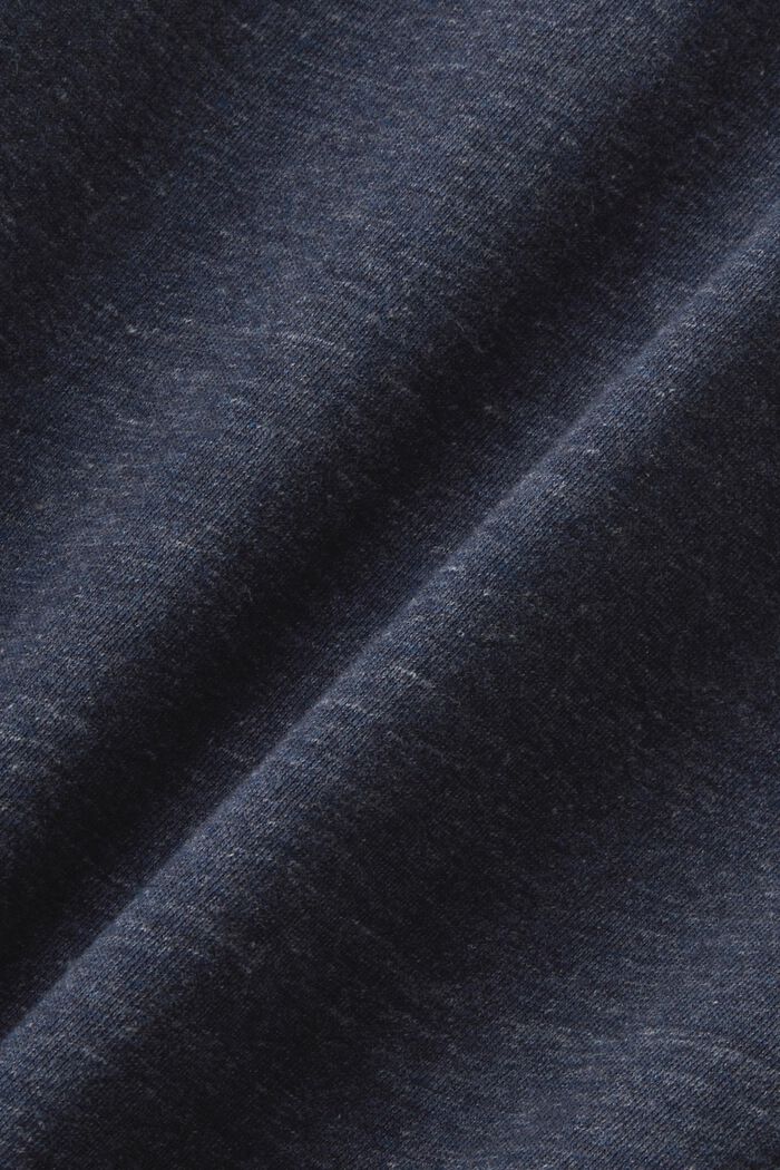 Jersey-t-paita puuvillaa, NAVY, detail image number 6