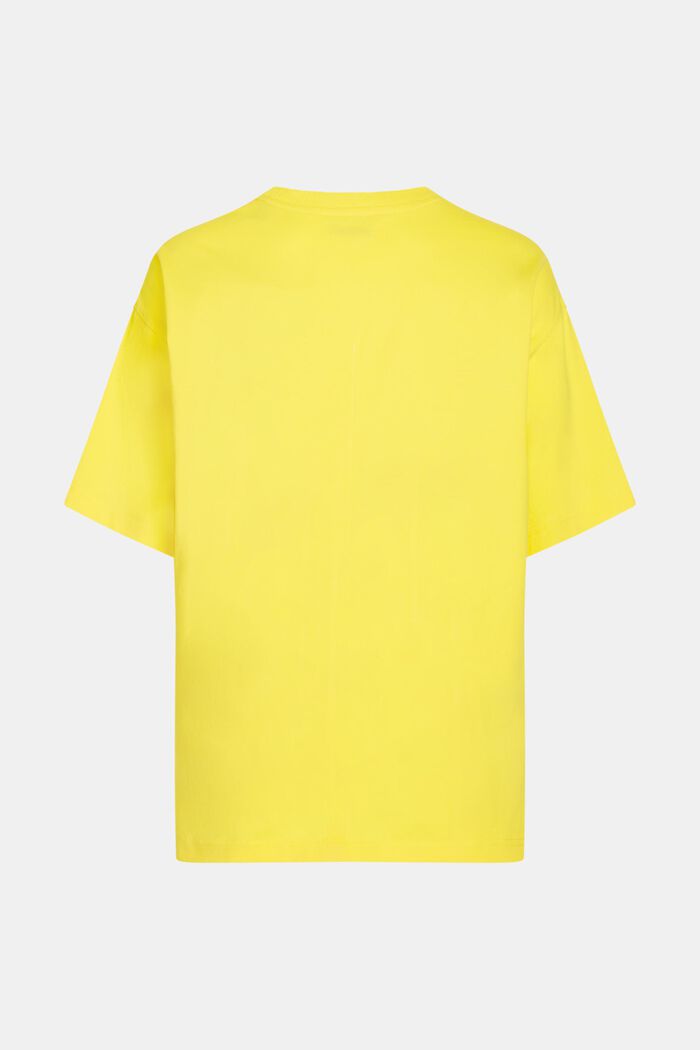 Color Dolphin Relaxed Fit -T-paita, YELLOW, detail image number 6