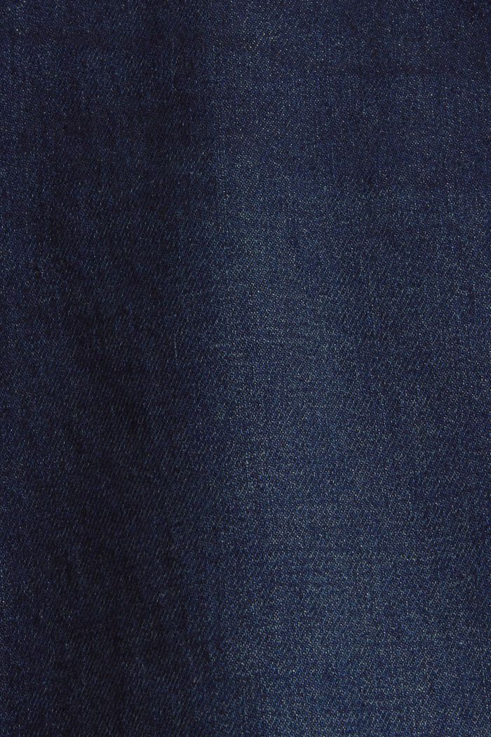 Farkkushortsit puuvillaa, BLUE DARK WASHED, detail image number 1