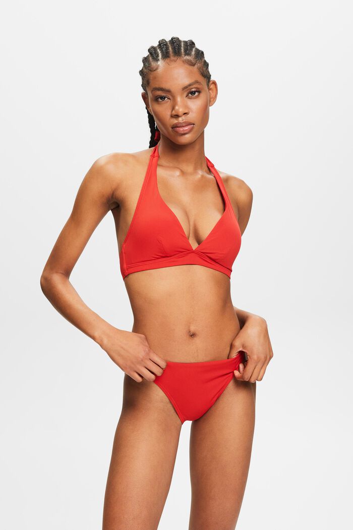 Matalavyötäröiset bikinihousut, DARK RED, detail image number 0