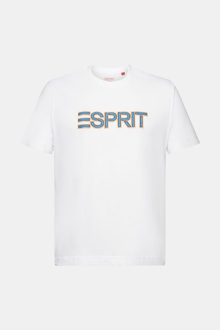 Logollinen T-paita, WHITE, detail image number 7