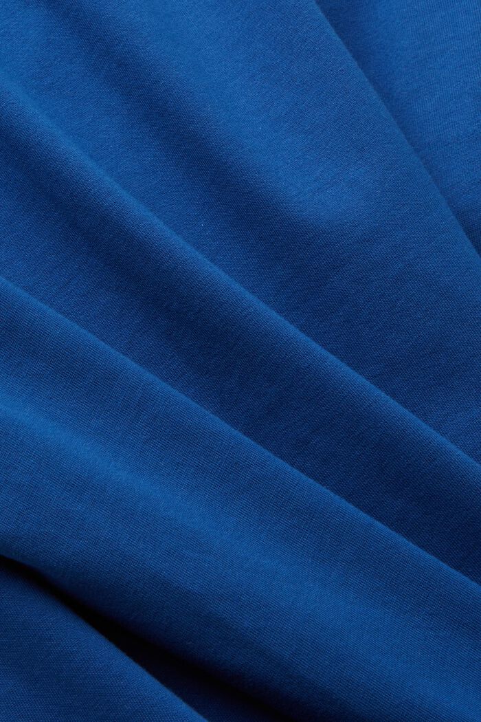 Puuvillainen t-paita delfiiniprintillä, BRIGHT BLUE, detail image number 4