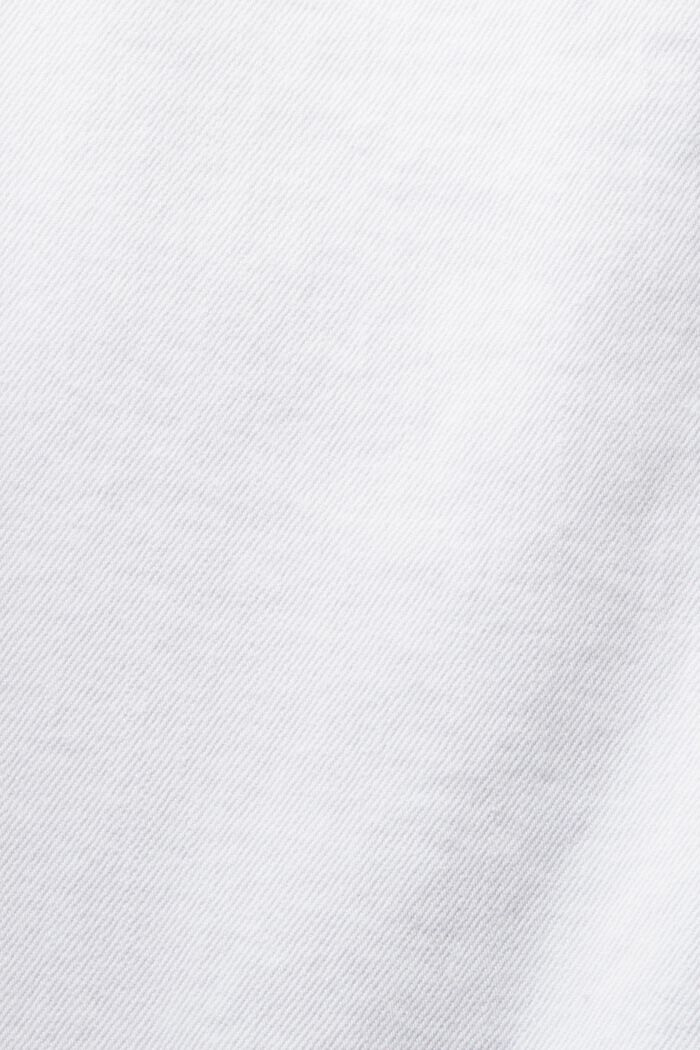 Keskikorkeat slim-farkut, WHITE, detail image number 5