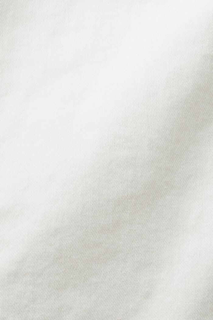 Korkeavyötäröiset suoralahkeiset farkut, OFF WHITE, detail image number 5