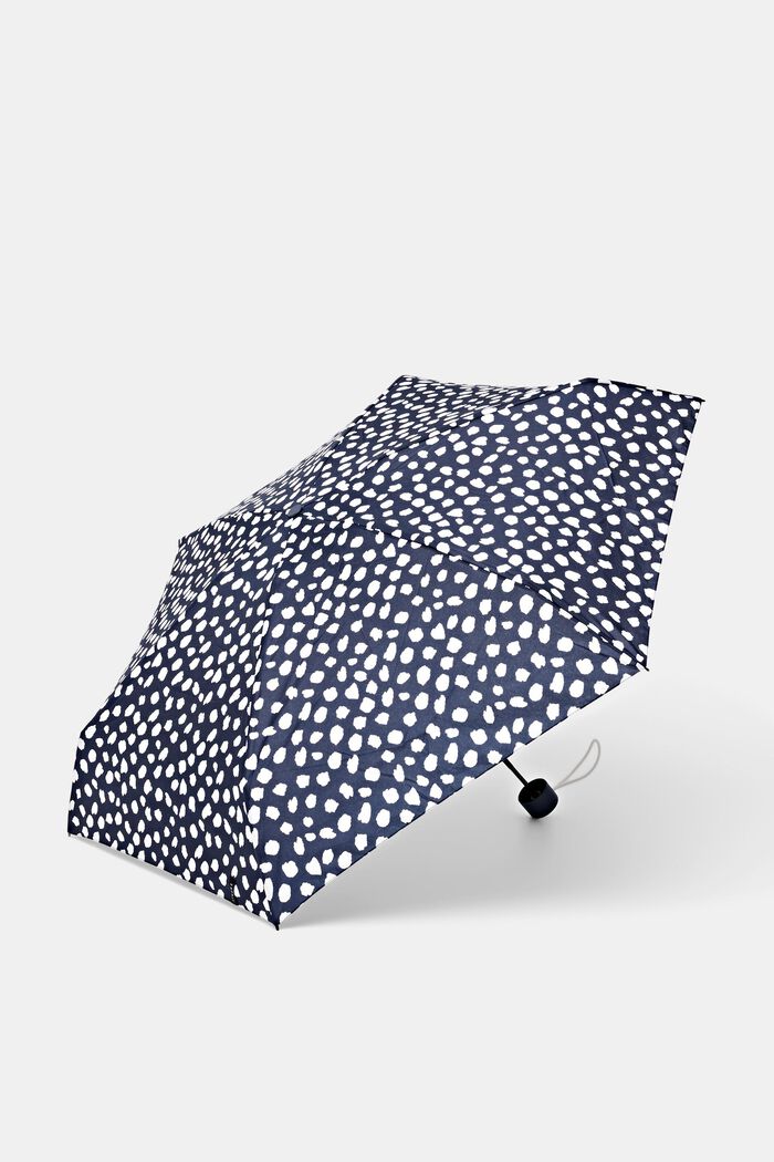 Pilkkukuvioitu sateenvarjo