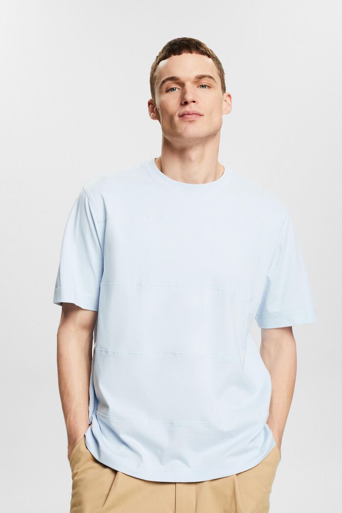 Luomupuuvillainen pitkähihainen T-paita, LIGHT BLUE, detail image number 0