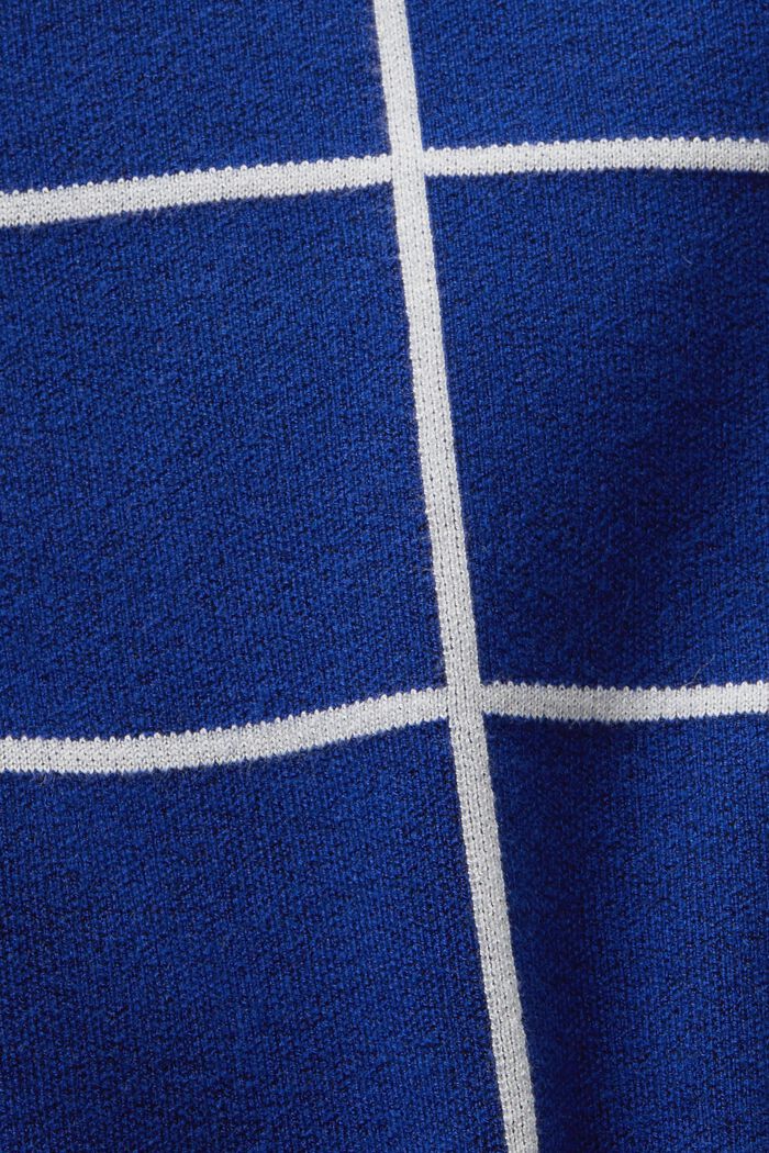 Minihame jakardineulosta, BRIGHT BLUE, detail image number 6