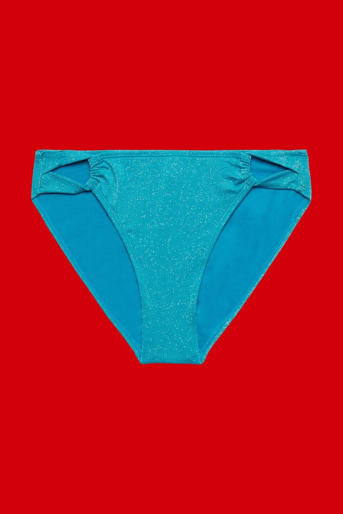 Säihkyvä bikinialaosa, TEAL BLUE, detail image number 3