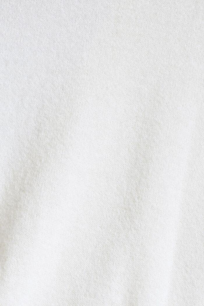 Sisältää alpakkaa: Lyhythihainen neuletakki, OFF WHITE, detail image number 4