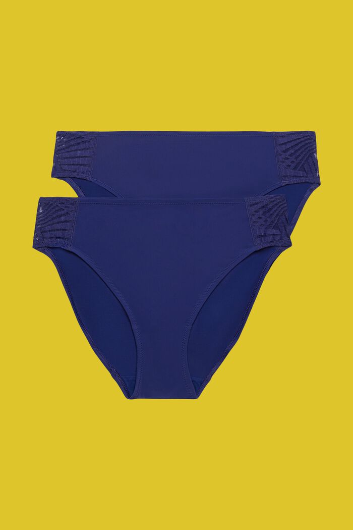 2 mini-alushousut tuplapakkauksessa, DARK BLUE, detail image number 4