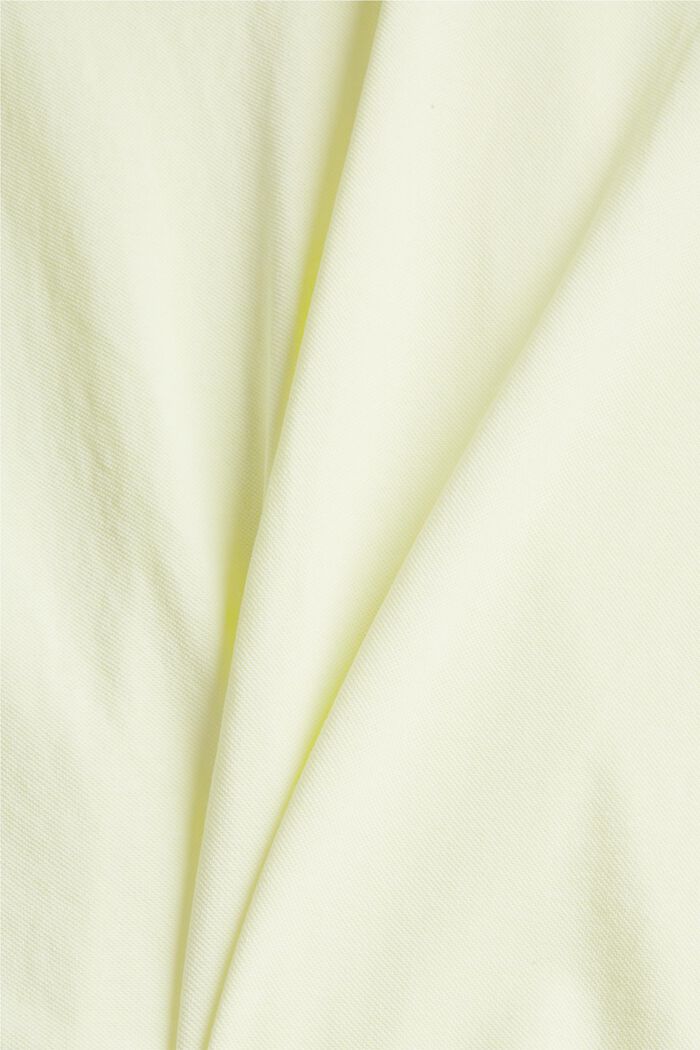 Kaulus-T-paita luomupuuvillasekoitetta, LIGHT GREEN, detail image number 4