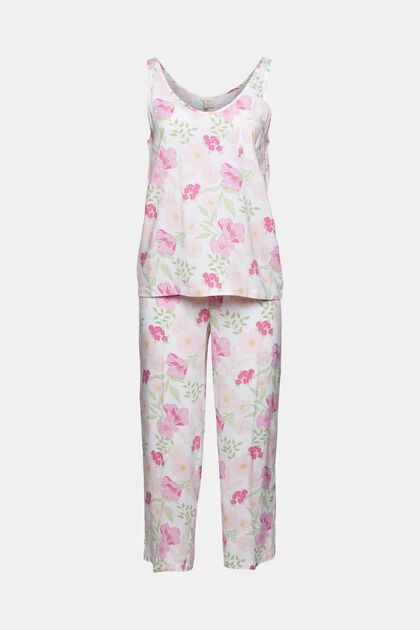 Kukkakuvioitu pyjama, LENZING™ ECOVERO™