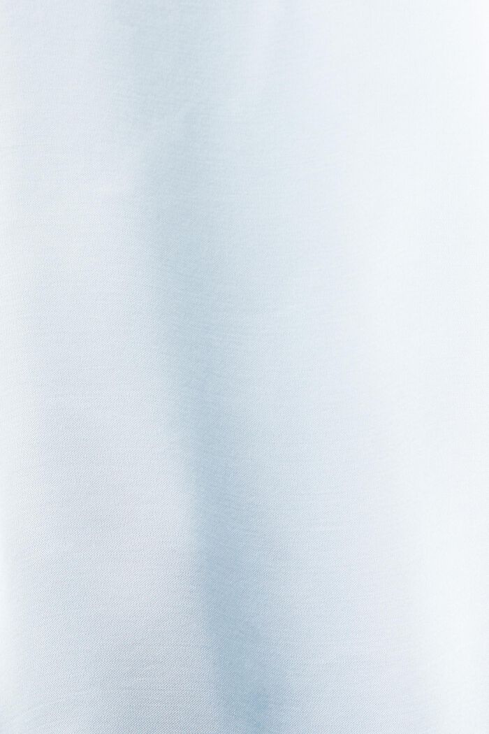 Satiinipusero pystykauluksella, LIGHT BLUE, detail image number 4