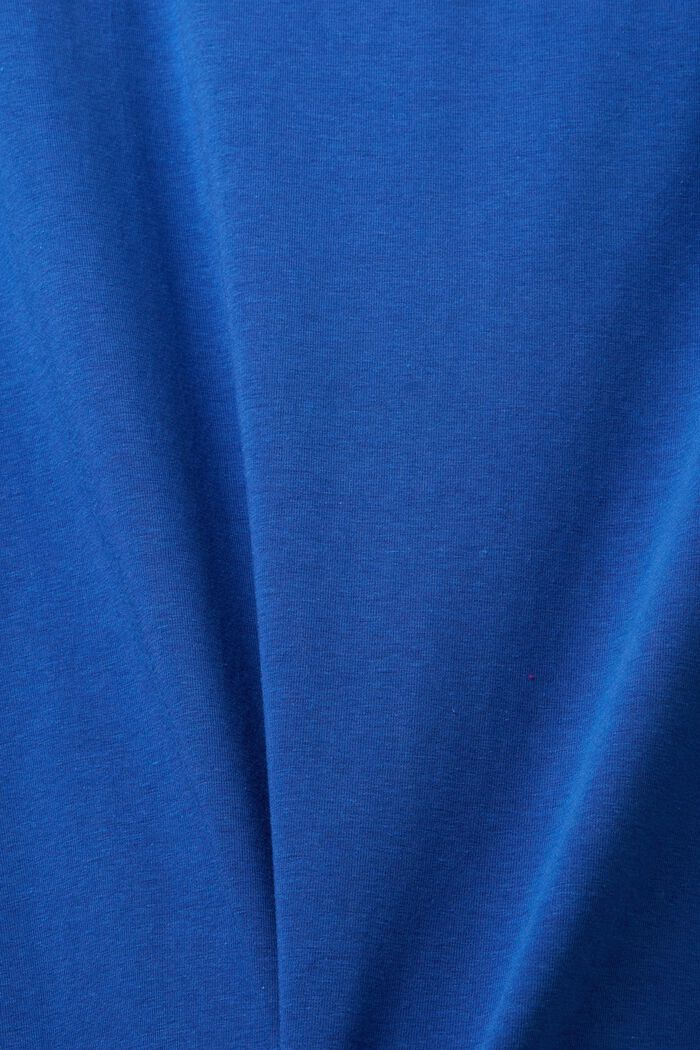 Vajaapituinen T-paita, BRIGHT BLUE, detail image number 5