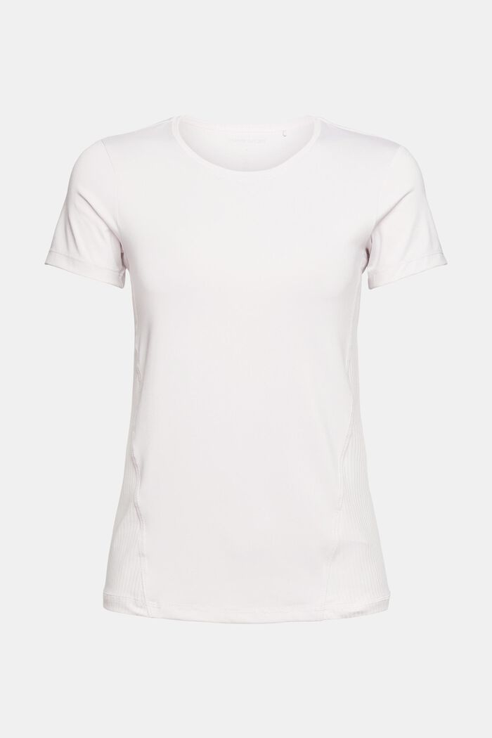 Kierrätettyä: T-paita, jossa aukko selässä, LAVENDER, overview