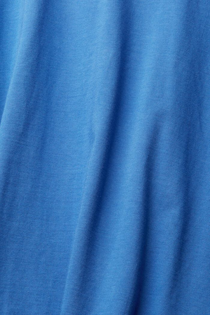 Yksivärinen T-paita, BLUE, detail image number 1