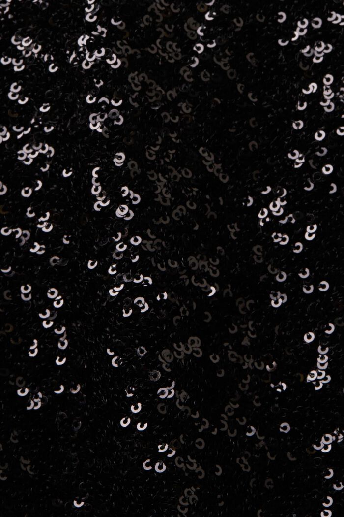 Paljettikoristeinen toppi, BLACK, detail image number 4