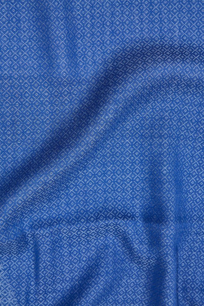 Kuvioitu huivi, LENZING™ ECOVERO™, BRIGHT BLUE, detail image number 2