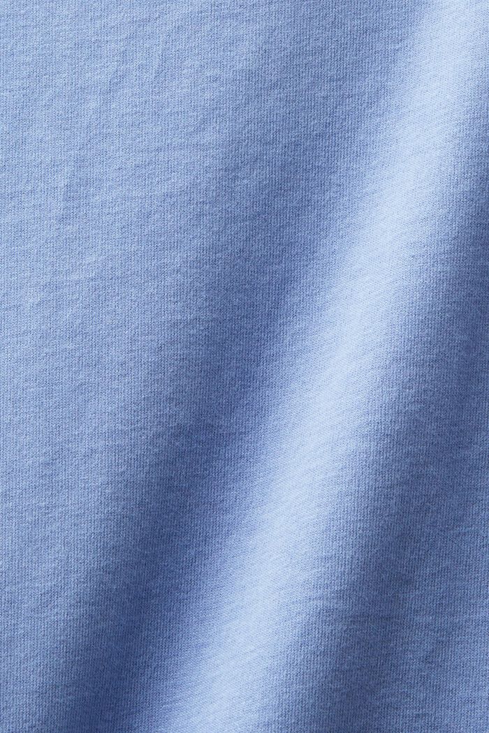 Pitkähihainen pusero luomupuuvillaa, BLUE LAVENDER, detail image number 4