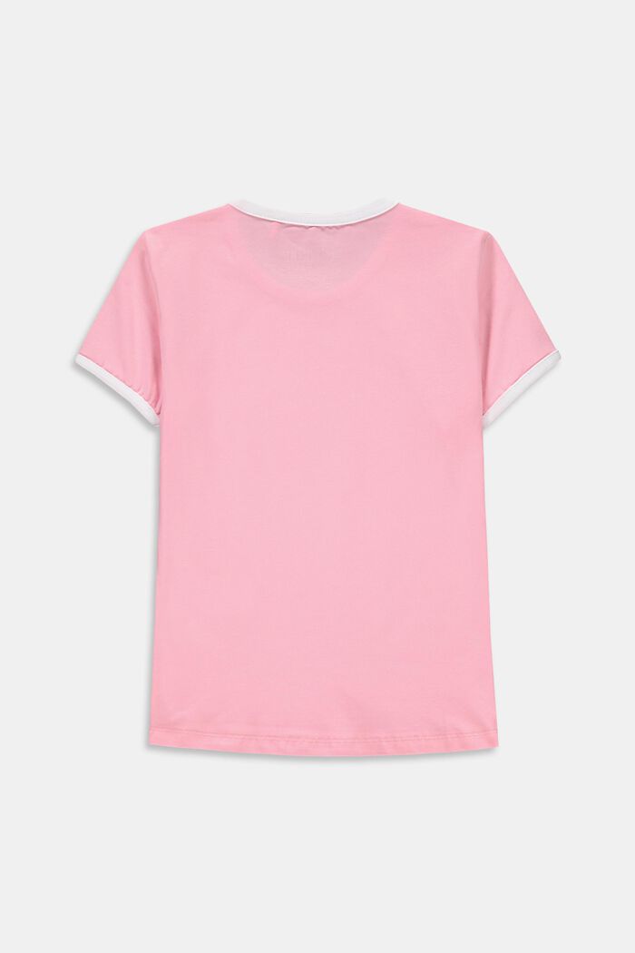 Sateenkaaripainettu T-paita, LIGHT PINK, detail image number 2