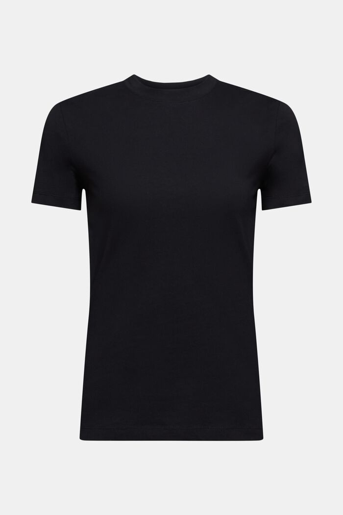 T-paita, jossa pyöreä pääntie, BLACK, detail image number 5