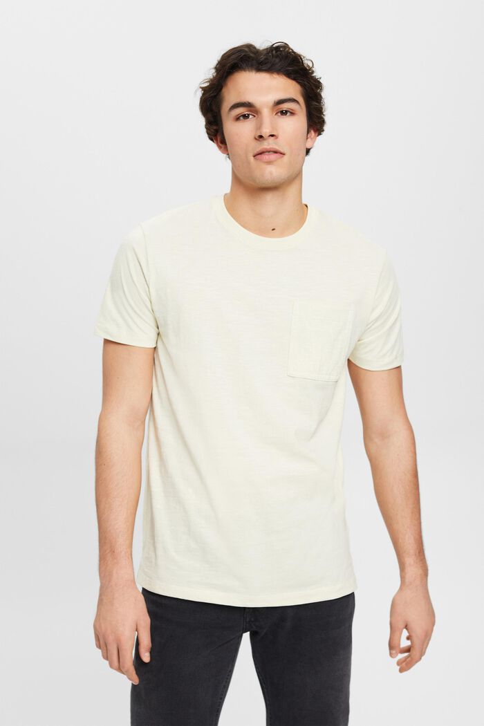Puuvillainen t-paita rintataskulla, ICE, detail image number 0